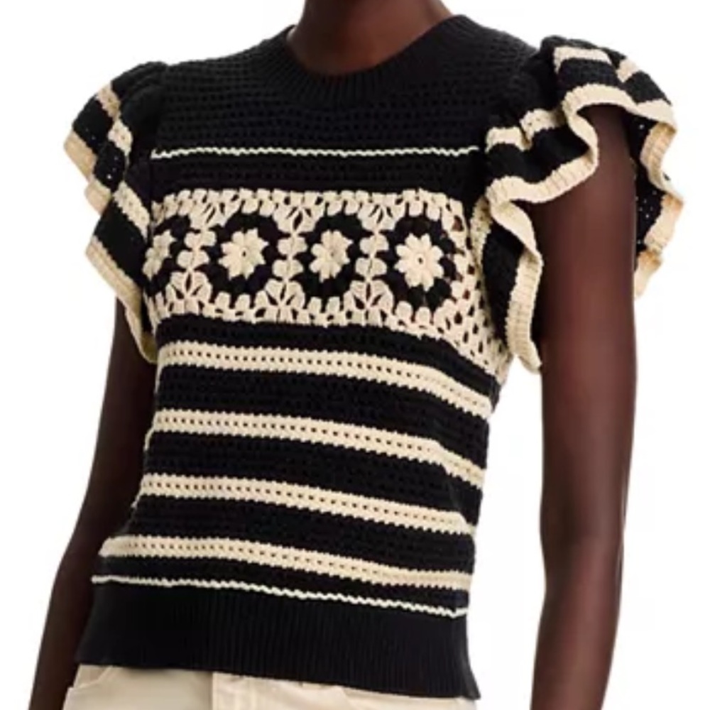 NEW Rails Penelope Flutter Sleeve Sweater